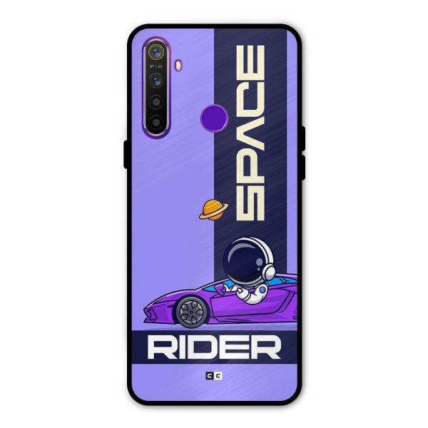 Space RIder Glass Back Case for Realme 5s