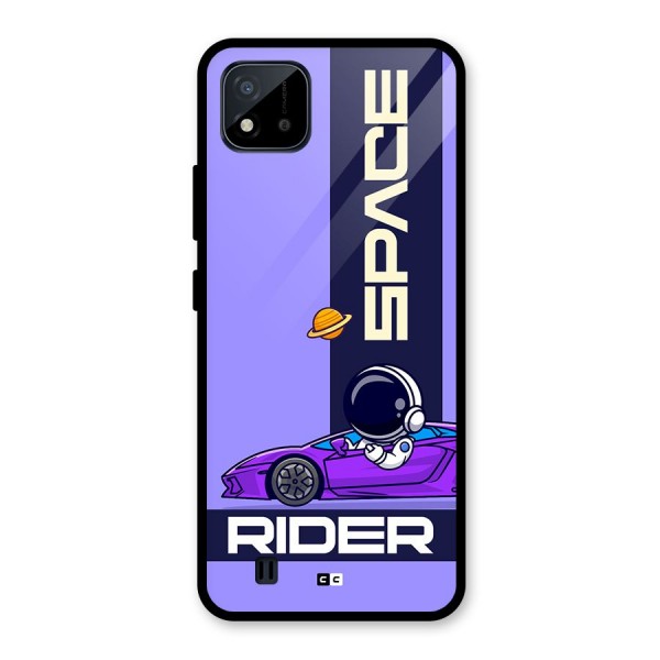 Space RIder Glass Back Case for Realme C11 2021