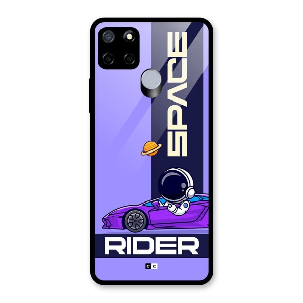 Space RIder Glass Back Case for Realme C15