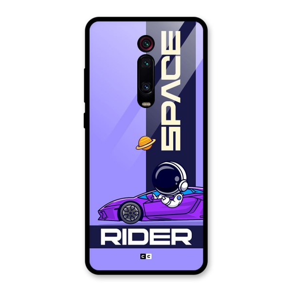 Space RIder Glass Back Case for Redmi K20 Pro