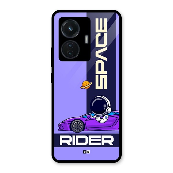 Space RIder Glass Back Case for Vivo T1 44W