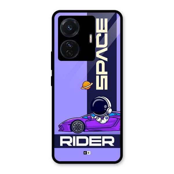 Space RIder Glass Back Case for Vivo T1 Pro