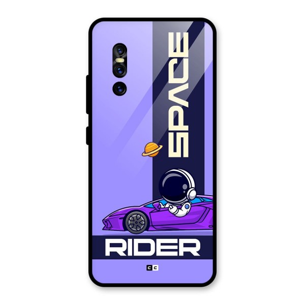 Space RIder Glass Back Case for Vivo V15 Pro