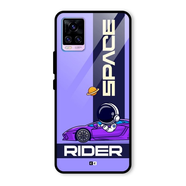 Space RIder Glass Back Case for Vivo V20 Pro