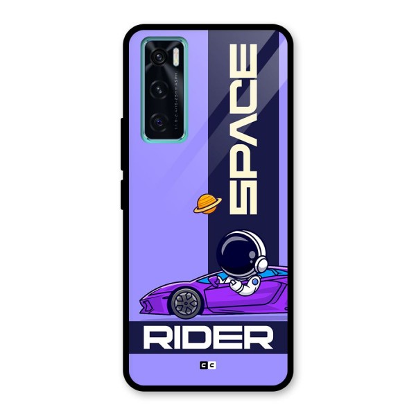 Space RIder Glass Back Case for Vivo V20 SE