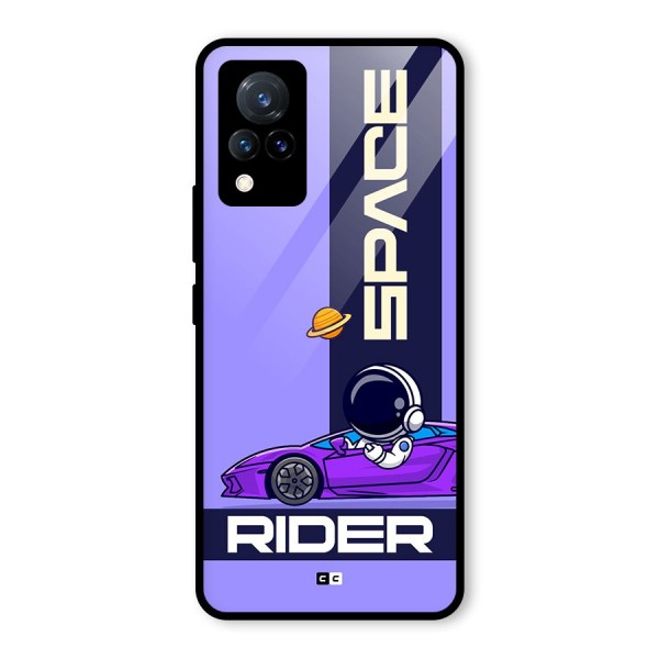 Space RIder Glass Back Case for Vivo V21 5G