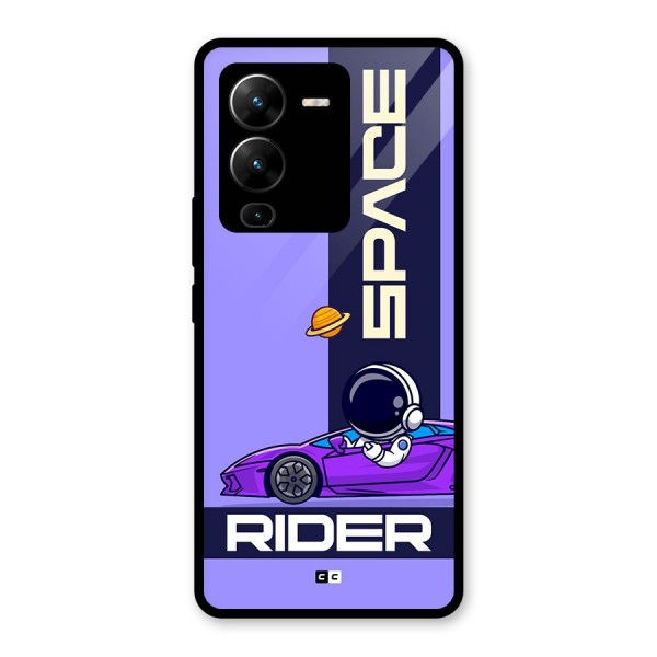 Space RIder Glass Back Case for Vivo V25 Pro