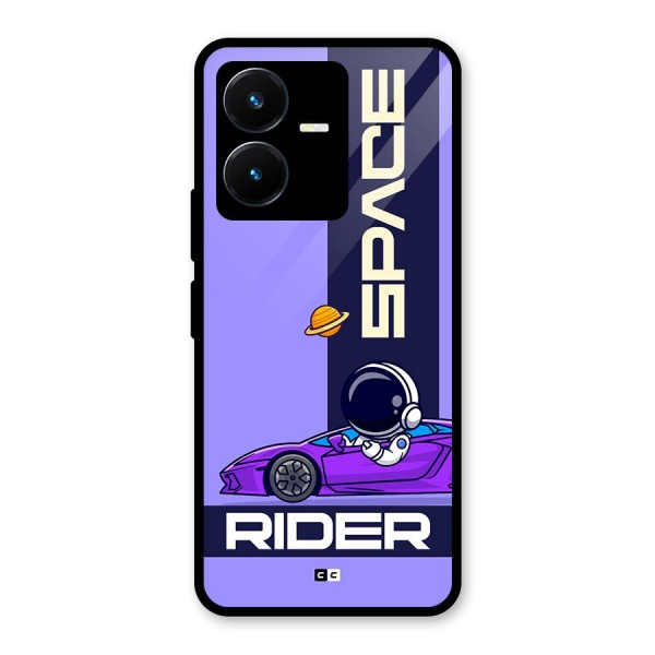 Space RIder Glass Back Case for Vivo Y22