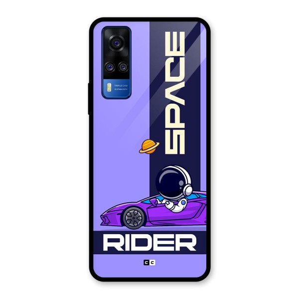 Space RIder Glass Back Case for Vivo Y51