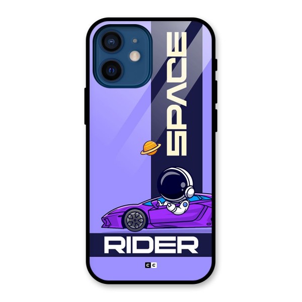 Space RIder Glass Back Case for iPhone 12 Mini