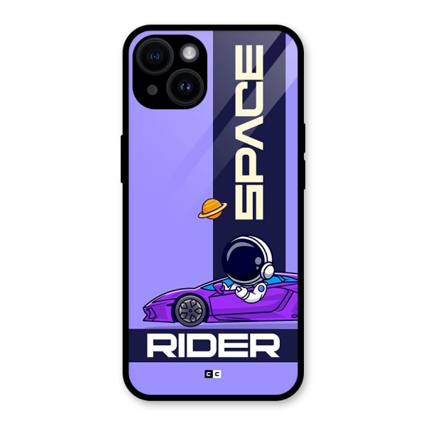 Space RIder Glass Back Case for iPhone 14