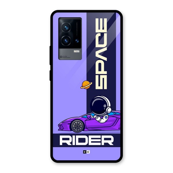 Space RIder Glass Back Case for iQOO 9 5G