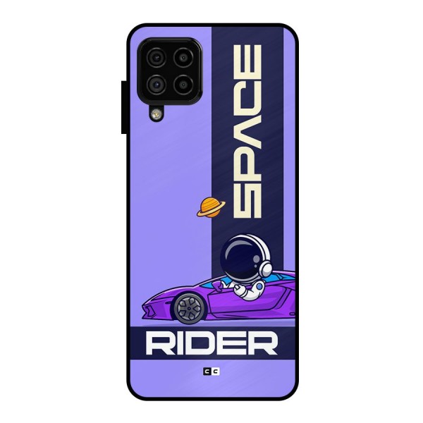 Space RIder Metal Back Case for Galaxy A22 4G