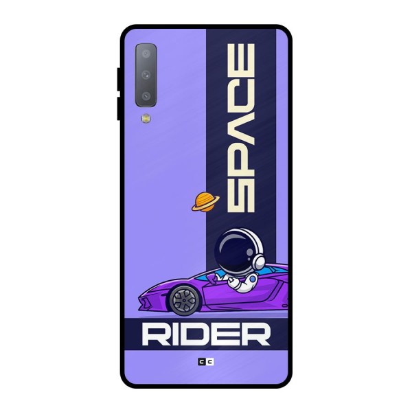 Space RIder Metal Back Case for Galaxy A7 (2018)