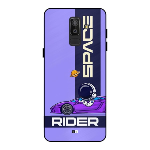 Space RIder Metal Back Case for Galaxy J8