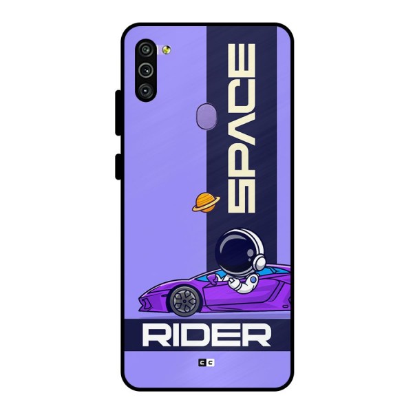 Space RIder Metal Back Case for Galaxy M11