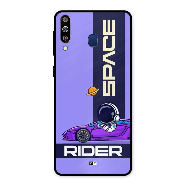 Space RIder Metal Back Case for Galaxy M30