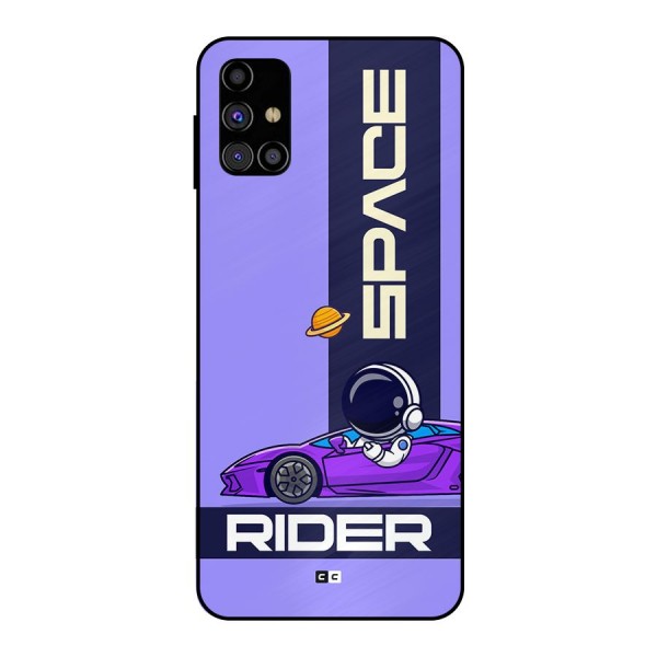 Space RIder Metal Back Case for Galaxy M31s