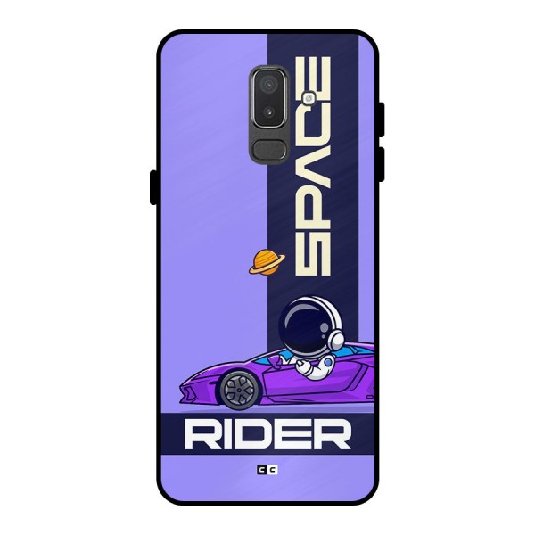 Space RIder Metal Back Case for Galaxy On8 (2018)