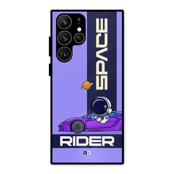 Space RIder Metal Back Case for Galaxy S22 Ultra 5G