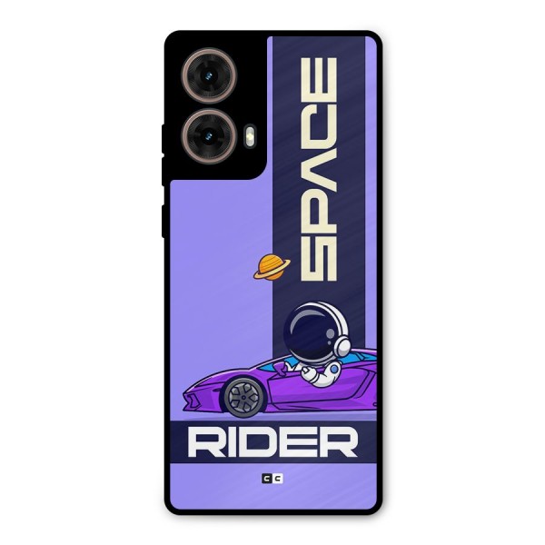 Space RIder Metal Back Case for Moto G85