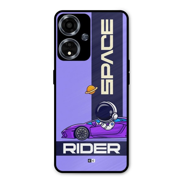 Space RIder Metal Back Case for Oppo A59