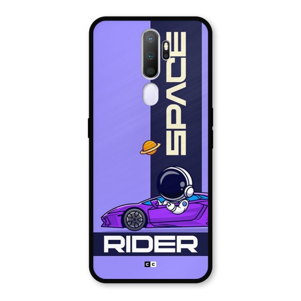 Space RIder Metal Back Case for Oppo A5 (2020)