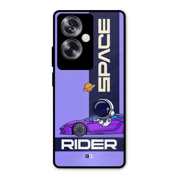 Space RIder Metal Back Case for Oppo A79 5G