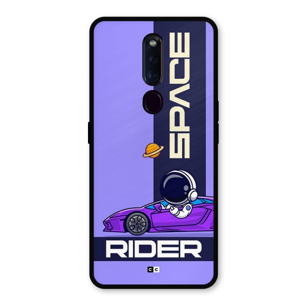 Space RIder Metal Back Case for Oppo F11 Pro