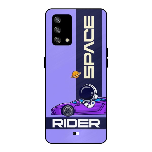 Space RIder Metal Back Case for Oppo F19s