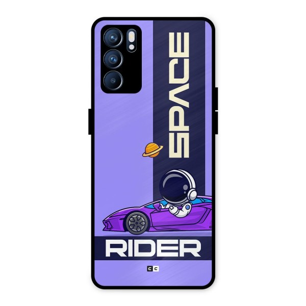 Space RIder Metal Back Case for Oppo Reno6 5G