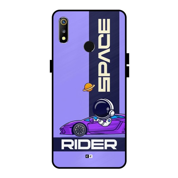 Space RIder Metal Back Case for Realme 3