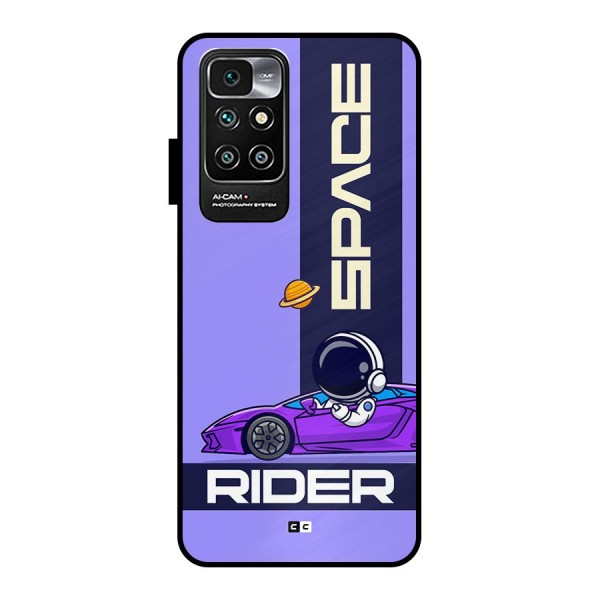 Space RIder Metal Back Case for Redmi 10 Prime