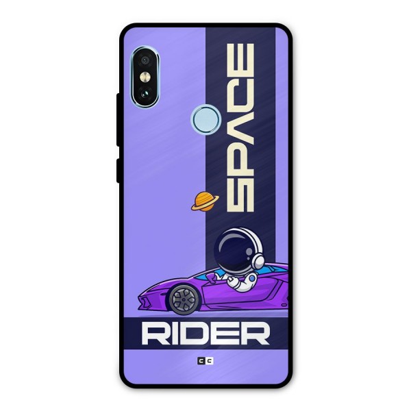 Space RIder Metal Back Case for Redmi Note 5 Pro