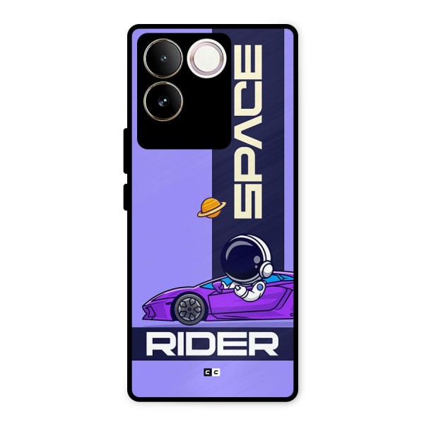 Space RIder Metal Back Case for Vivo T2 Pro