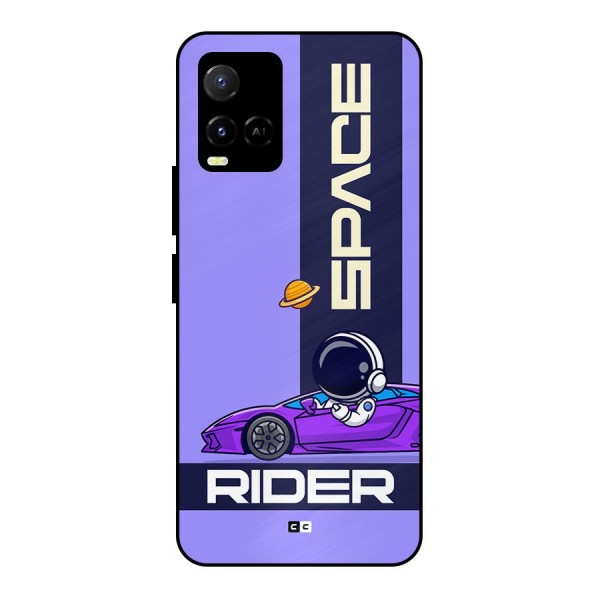 Space RIder Metal Back Case for Vivo Y21 2021