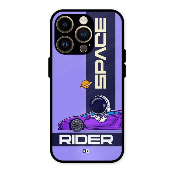 Space RIder Metal Back Case for iPhone 14 Pro