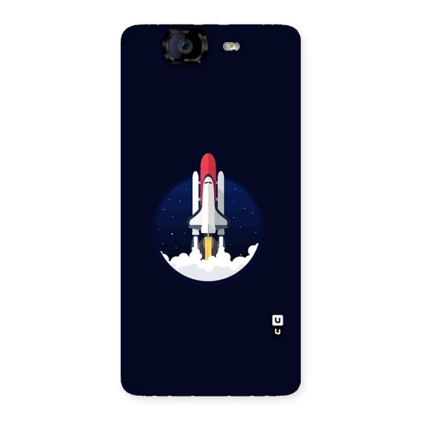 Space Rocket Minimal Back Case for Canvas Knight A350