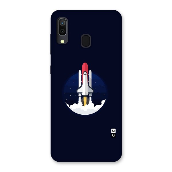 Space Rocket Minimal Back Case for Galaxy A20