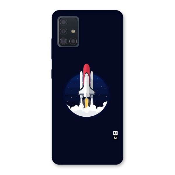 Space Rocket Minimal Back Case for Galaxy A51