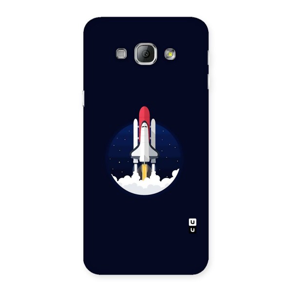 Space Rocket Minimal Back Case for Galaxy A8