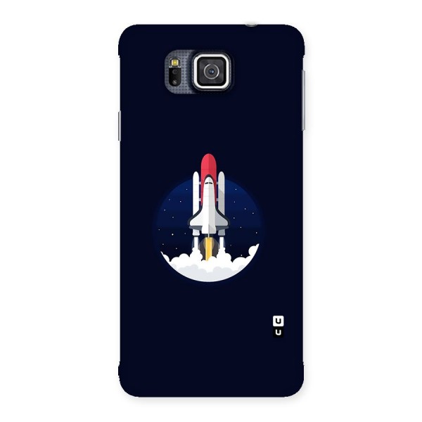 Space Rocket Minimal Back Case for Galaxy Alpha