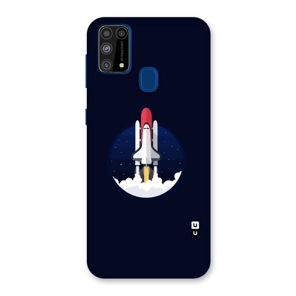 Space Rocket Minimal Back Case for Galaxy F41