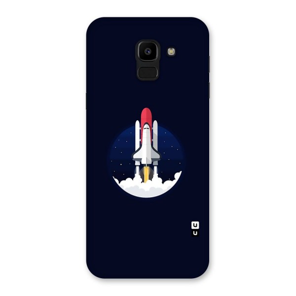 Space Rocket Minimal Back Case for Galaxy J6