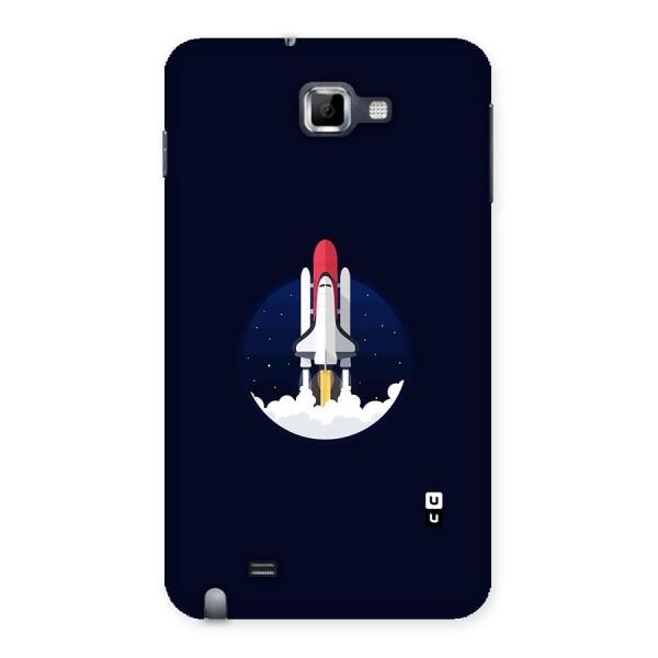 Space Rocket Minimal Back Case for Galaxy Note