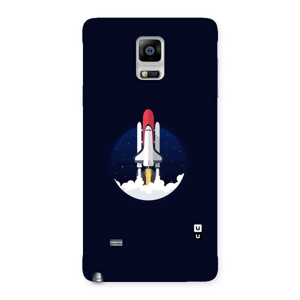 Space Rocket Minimal Back Case for Galaxy Note 4