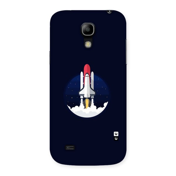 Space Rocket Minimal Back Case for Galaxy S4 Mini