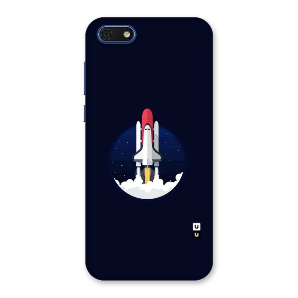 Space Rocket Minimal Back Case for Honor 7s