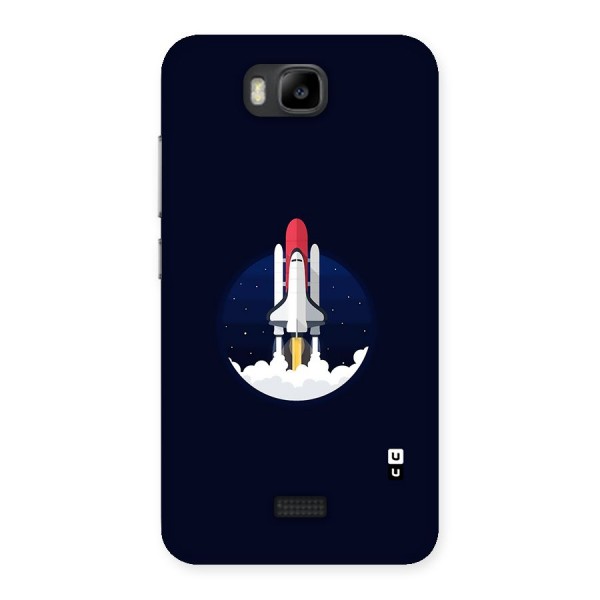 Space Rocket Minimal Back Case for Honor Bee