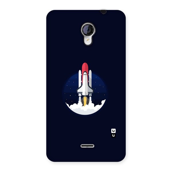 Space Rocket Minimal Back Case for Micromax Unite 2 A106